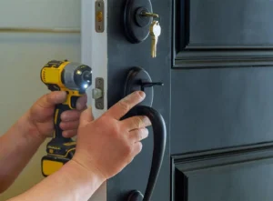 Door Lock and Handle Replacement